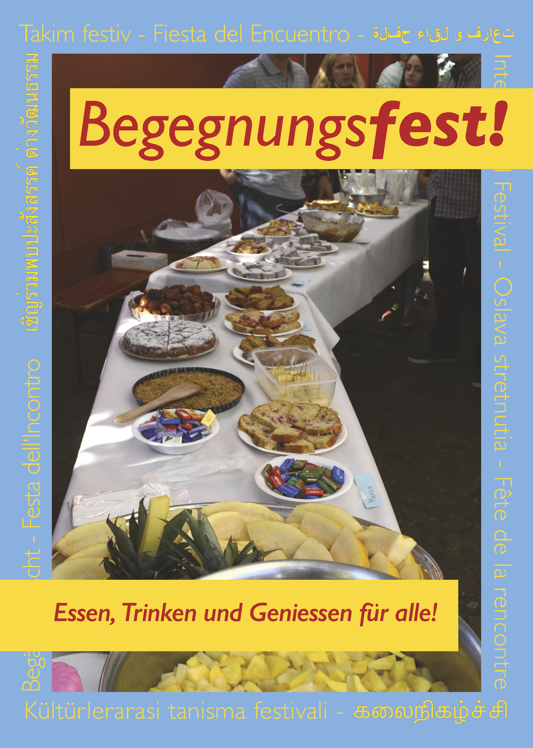Flyer Begegnungsfest 2016