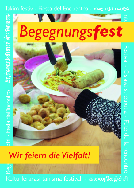 Flyer Begegnungsfest 2022